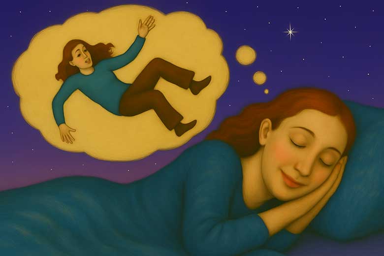 Dreaming about falling